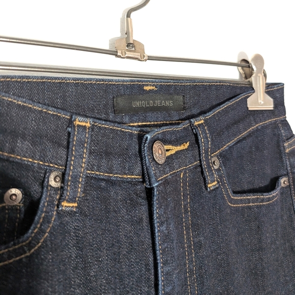 UNIQLO Women's Dark Jeans In Size 23 - Picture 3 of 7